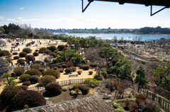 好文亭　楽寿楼からの景色