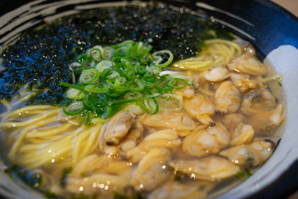 海ほたる名物 あさりラーメン