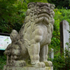 高麗神社の狛犬
