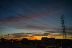 夕焼けの美しさ