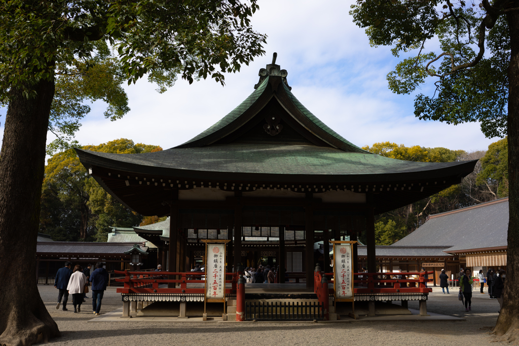 大宮氷川神社　舞殿