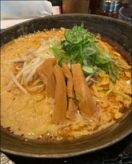 焼き味噌ラーメン　ラーメン蔵人
