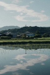 田んぼリフレクション