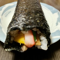手作り恵方巻き
