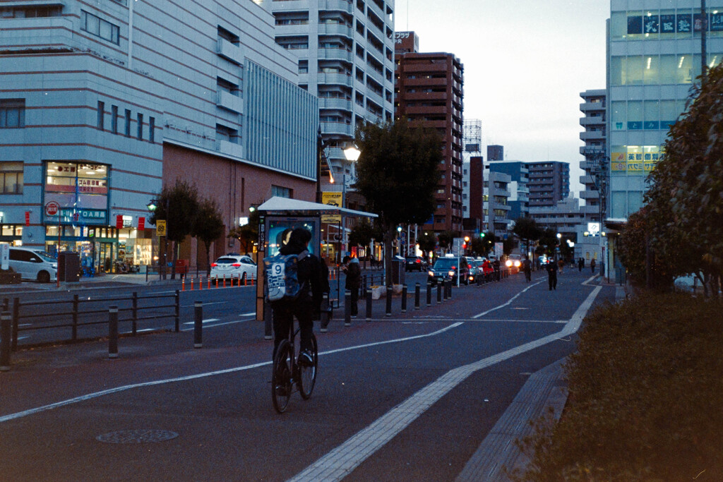 夕方の風景