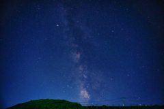 真夏の夜空