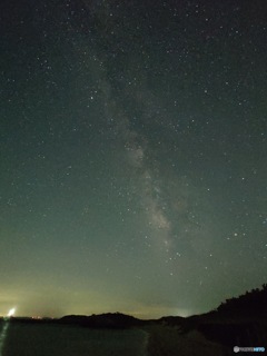 気軽に星景