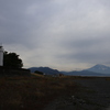 清水灯台と富士山(静岡市清水区、三保の松原）