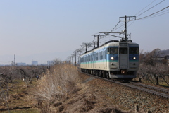 しなの鉄道 115系電車　新長野塗装