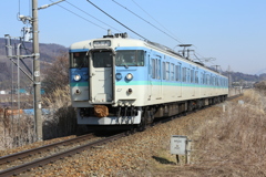 しなの鉄道 115系電車 新長野塗装