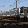 篠ノ井線　平田駅付近　211系電車
