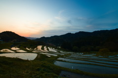 大山千枚田より