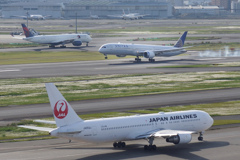 羽田空港にて2023