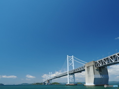 青い空と瀬戸大橋