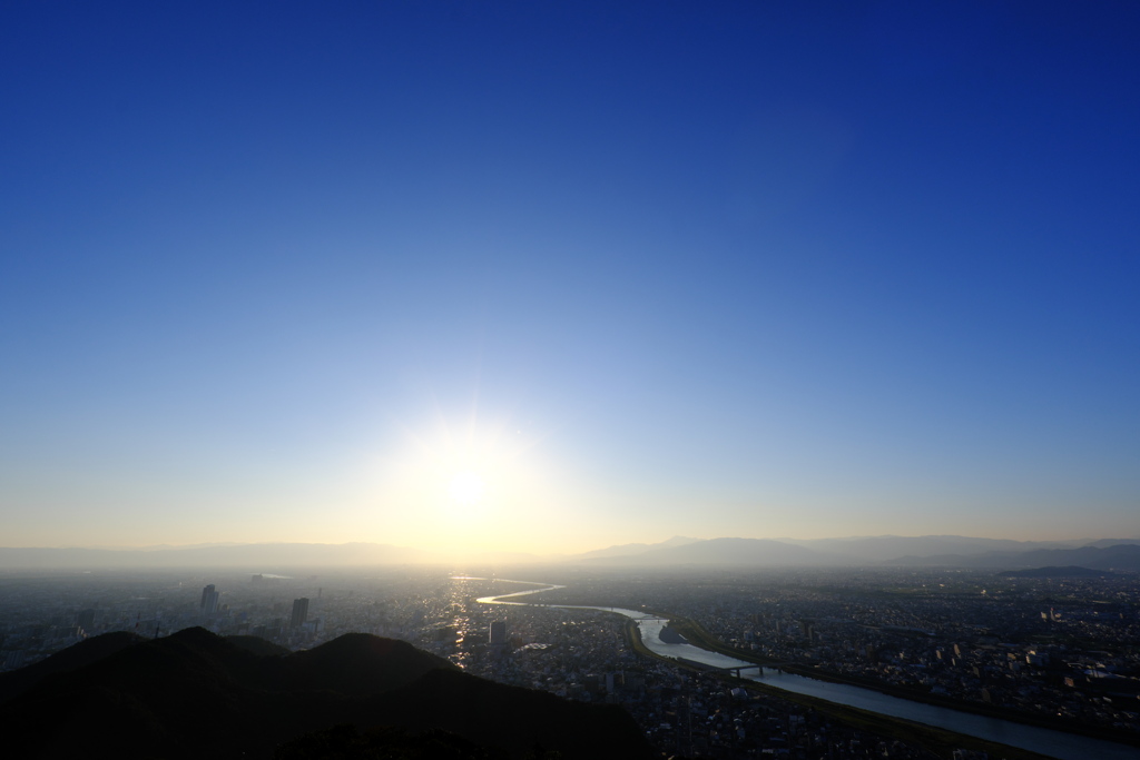 岐阜 展望台より