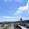 渋川駅 晴天