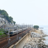 海沿いを走る