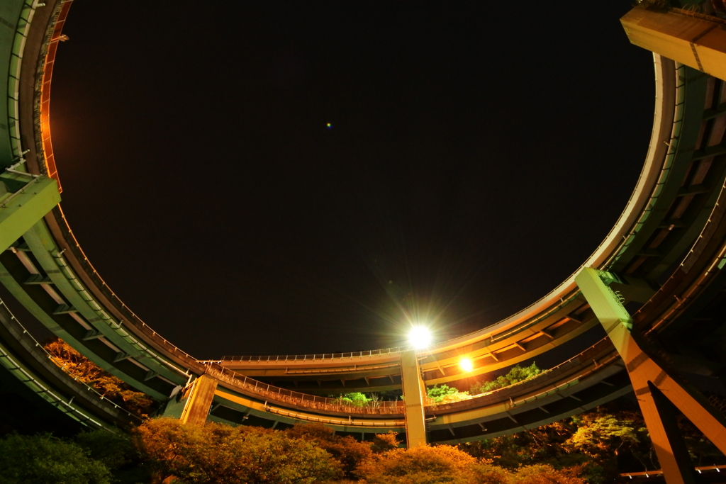 初の夜間撮影にいってきた