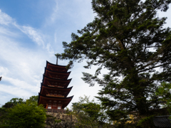 厳島神社の五重塔