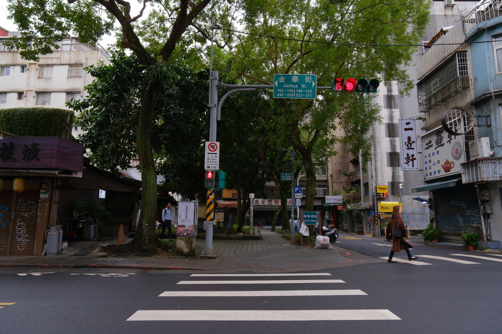台北市大安區の通り