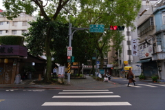 台北市大安區の通り