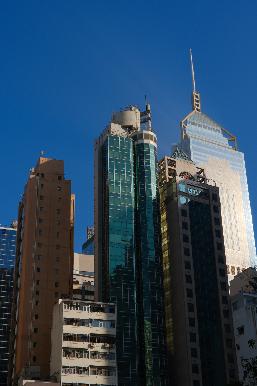 湾仔の高層ビル群