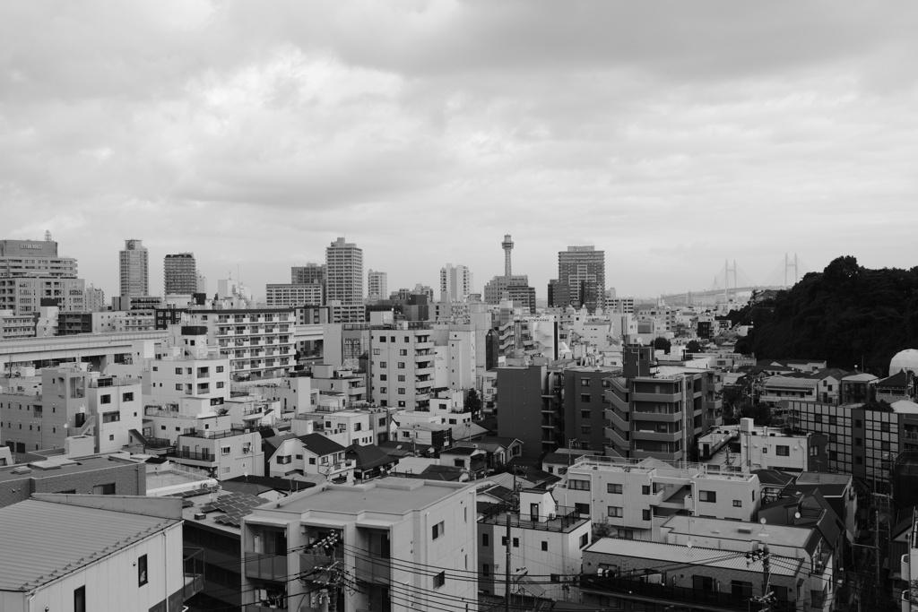 イタリア山からの横浜