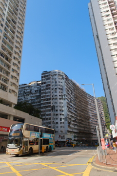 モンスターマンションのある通り