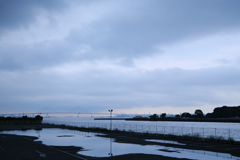 雨後夕景