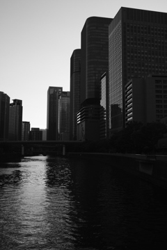 都市夕景