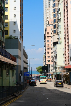 海の見える通り