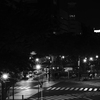 交差点夜景