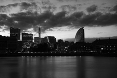 横浜夕景