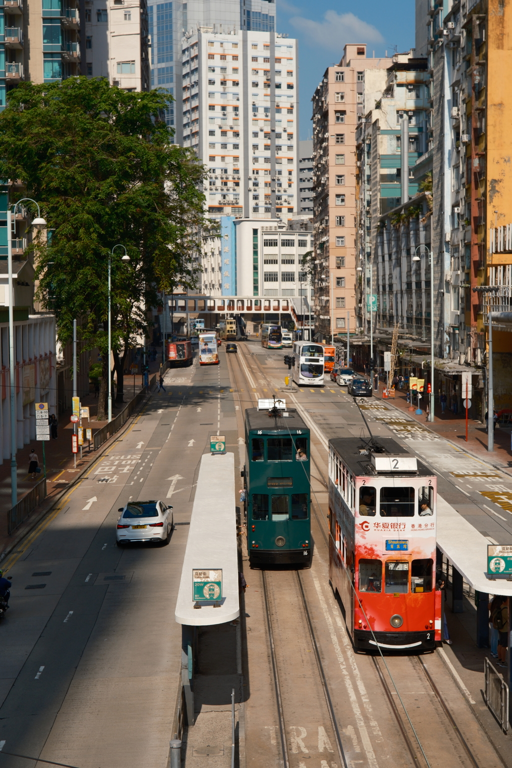 トラムの走る街