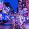 女人街の夜景（香港）