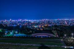 旭山記念公園から札幌の夜景