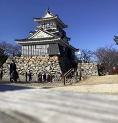 大阪城<冬休みの思い出>