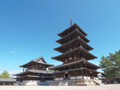 法隆寺 ＃3 五重塔・金堂