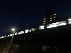 電車の夜