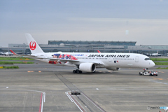 日本航空 大谷翔平ジェットと初対面
