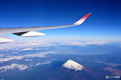 空撮 富士山