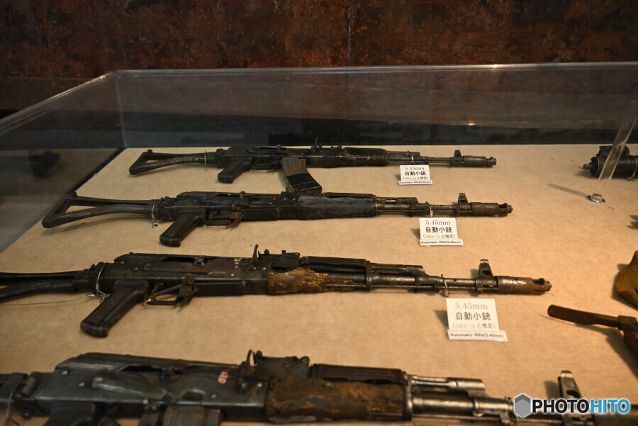 北朝鮮工作船の武装銃火器