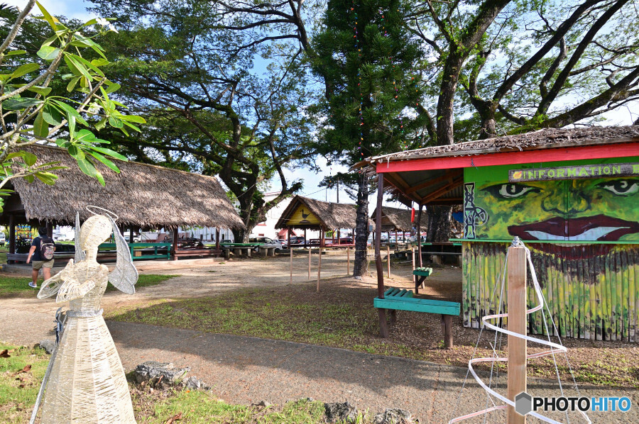 パラオの公園・集会場