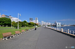 山下公園にて