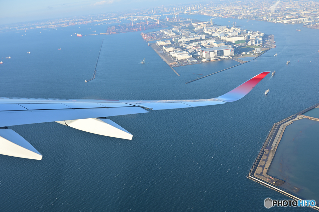 空撮川崎沖