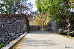 大阪城へ入城