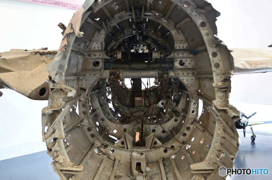 零式艦上戦闘機21型の残骸