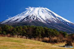富士ヶ嶺にて