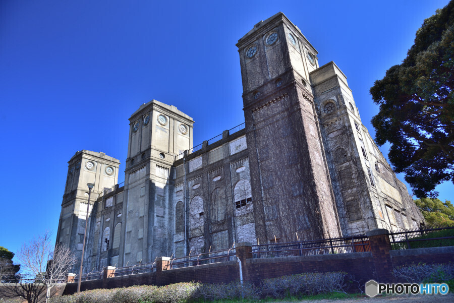 旧根岸競馬場 一等馬見所