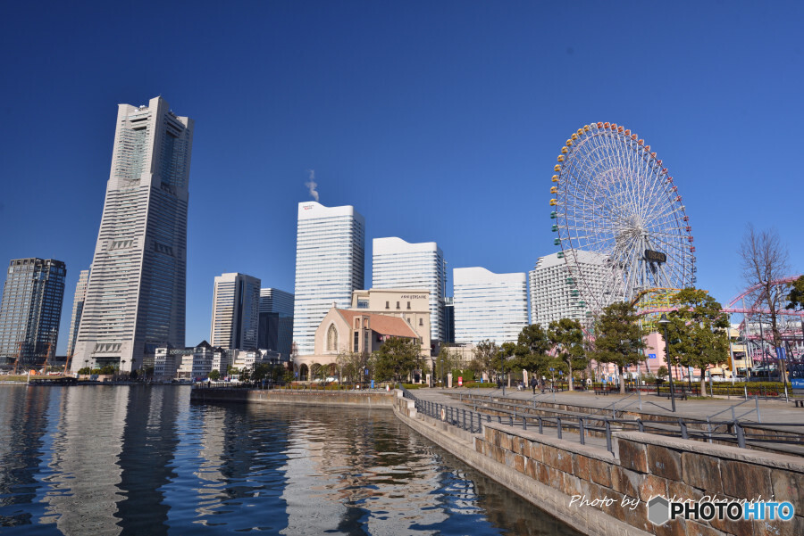 運河パークにて